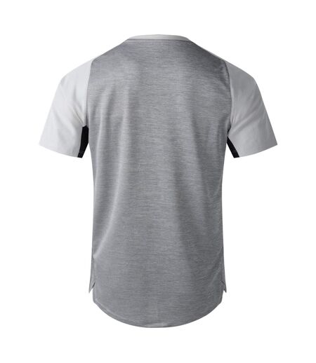 Mens Pro Polyester Training T-shirt Harbor Mist Black Umbro