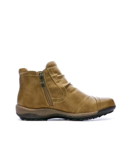 Bottines camel femme relife jilspray