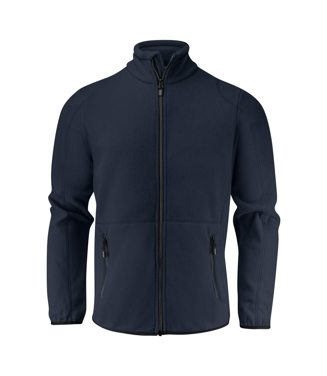 Mens Speedway Fleece Jacket Dark Navy Printer-2