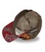 Casquette trucker imprimée avec filet et effet usé avec écusson Cafe Vondutch-5