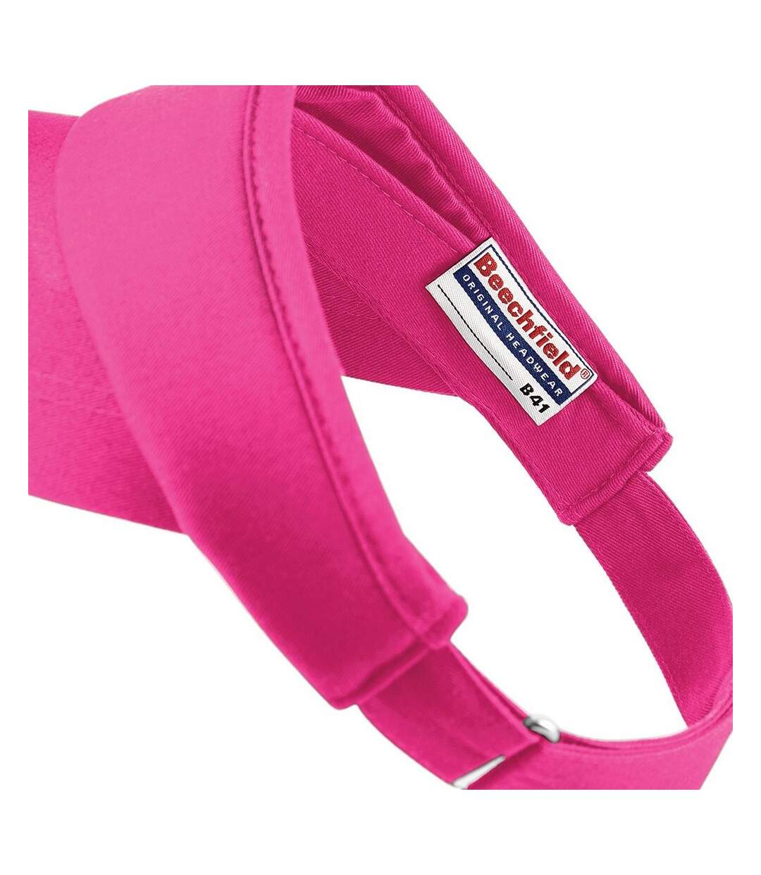 Beechfield Unisex Sports Visor / Headwear (Pack of 2) (Fuchsia) - UTRW6706