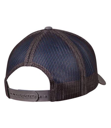 Casquette de routier retro adulte bleu marine Flexfit