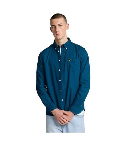 Chemise Unie Homme Bleu Marine Lyle & Scott
