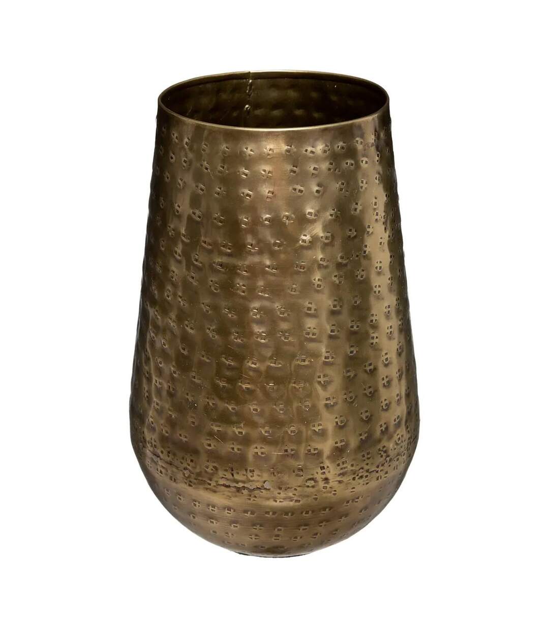 Vase Design en Métal Oasis 23cm Or-1