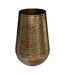 Vase Design en Métal Oasis 23cm Or-1