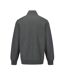 Mens Quarter Zip Fleece Charcoal Marl Slazenger-2