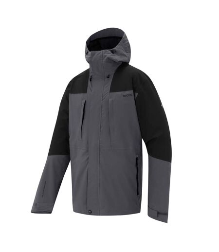 Mens Freesdale Waterproof Jacket Storm Grey Black Regatta