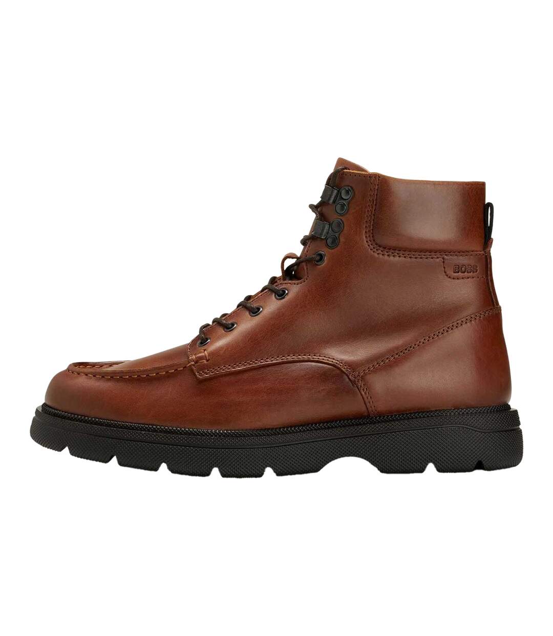 Bottines Jacob Homme Marron Boss-2