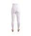 Collant D´équitation Melton Femme Blanc HyPERFORMANCE-2