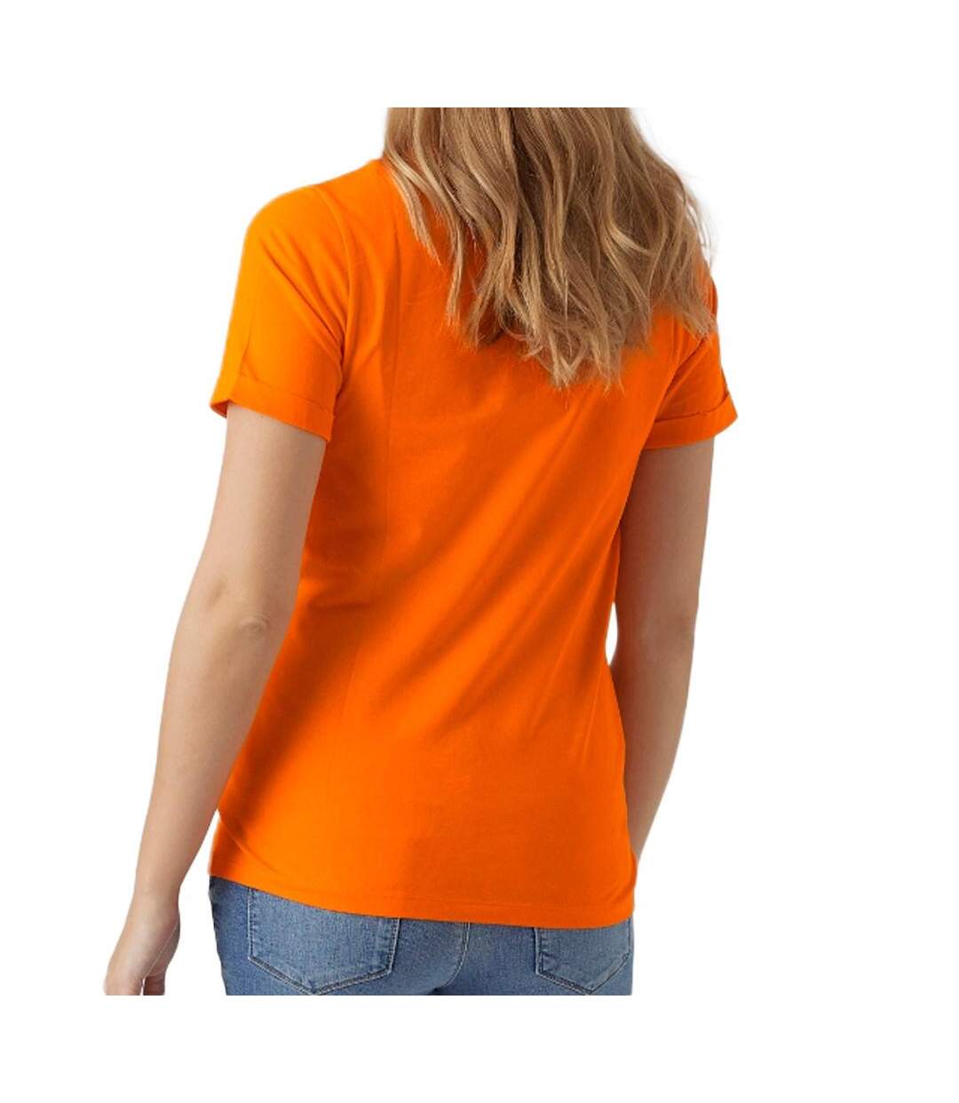 T-shirt Orange Femme Mamalicious Neweva - S-2