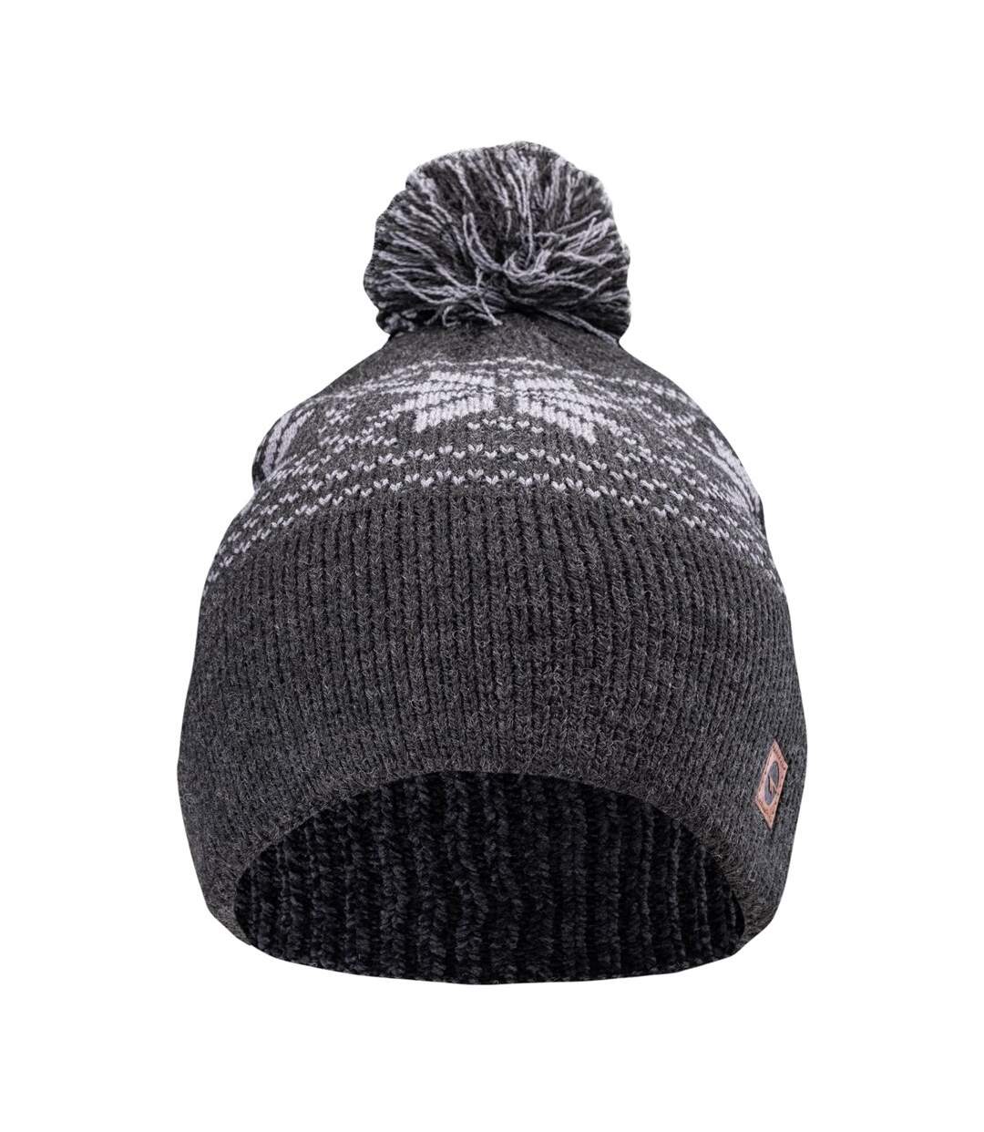 Bonnet Pascal Adulte Noir Chiné Hi-Tec-1