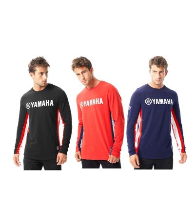 T shirt homme Racing comptatible Collection Textile Yamaha Outsiders- Assortiment modèles photos selon arrivages- Pack de 2 T Shirts ML Surprise
