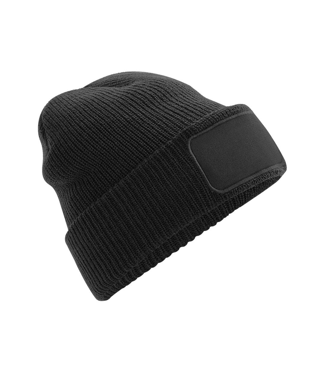 Beechfield Unisex Adults Thinsulate Printer Beanie (Black) - UTBC4139-1