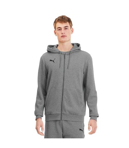 Mens Teamgoal 23 Casuals Hooded Jacket Grey Puma