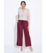 Pantalon fluide élastiqué twill uni-3