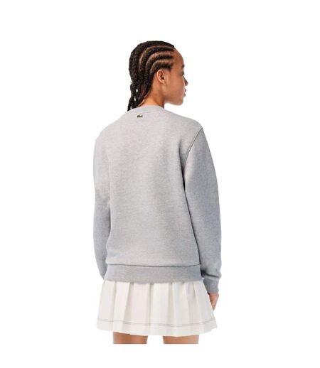 Sweat Femme Gris Lacoste