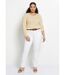 Pull maille ajourée avec fibres recyclées-3