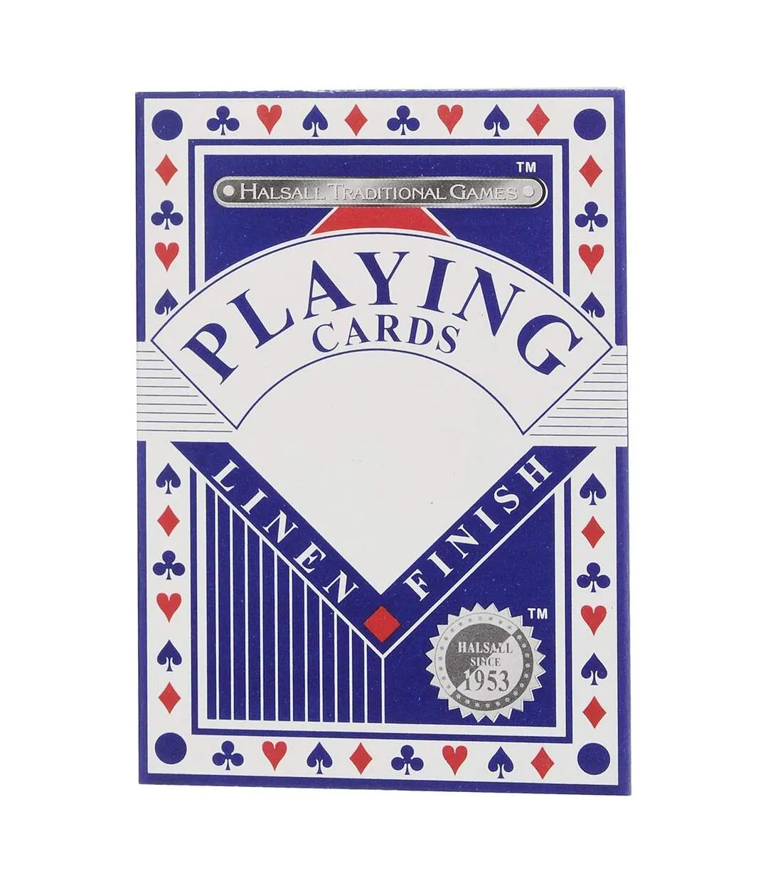 Ensemble De Cartes À Jouer Et Dés Taille Unique Blanc Bleu Traditional Games-1