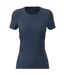 Womens/ladies Active Sports Tee Navy Stedman-1