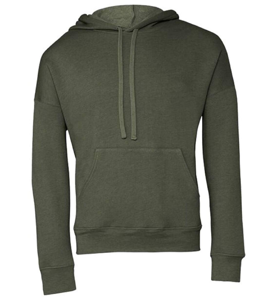 Sweat-shirt à capuche - Unisexe - 3729 - vert militaire