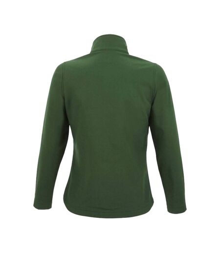 Veste Softshell Race Femme Vert Bouteille SOLS