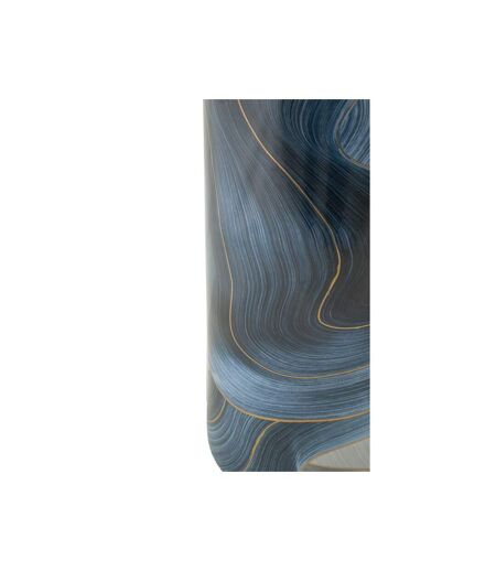 Vase Cylindrique en Céramique Elegant 34cm Bleu