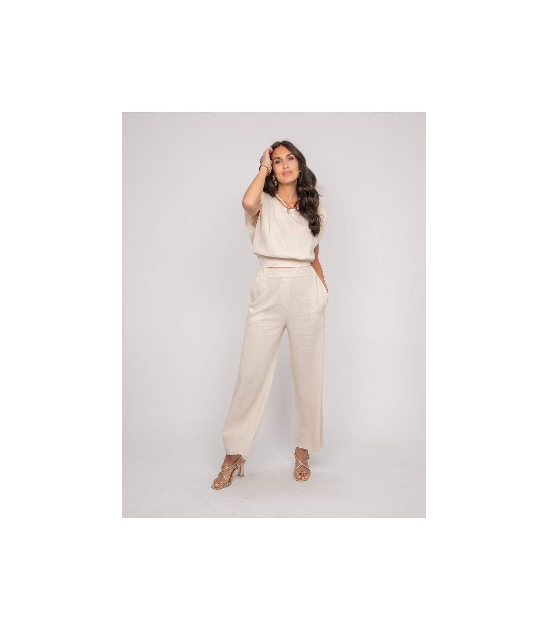 Pantalon coupe droite ECASA - Dona X Lisa-4