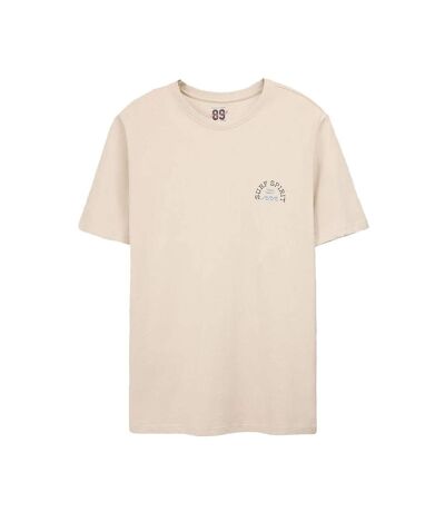 T-shirt Beige/Bleu Homme Teddy Smith Monica - 3XL