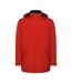 Mens america padded parka red Roly-1