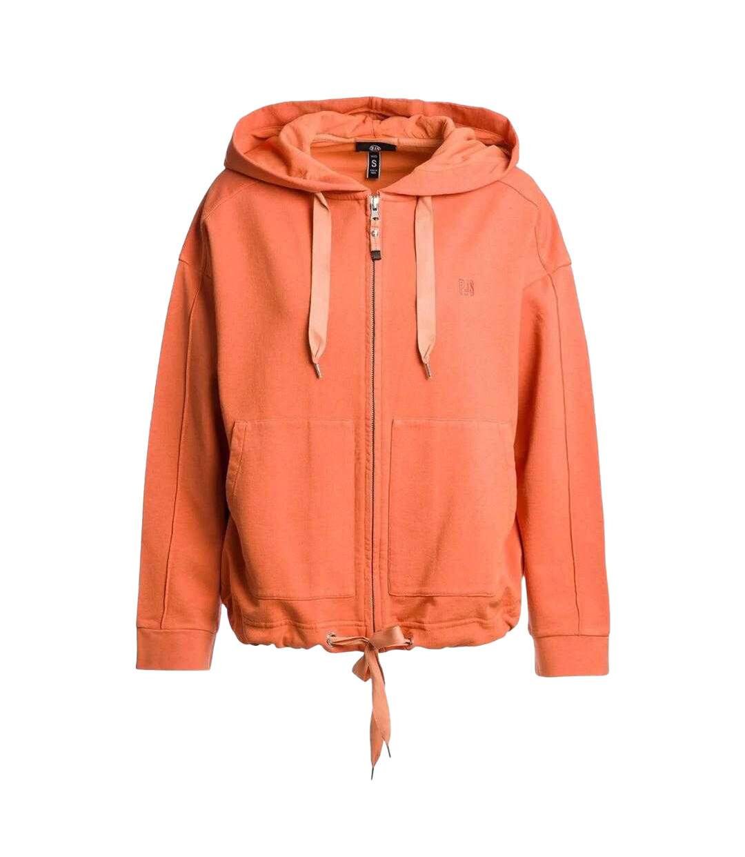 Womens/ladies May Full Zip Hoodie Sunset Parajumpers-2