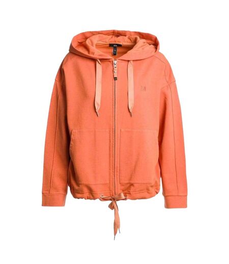 Womens/ladies May Full Zip Hoodie Sunset Parajumpers