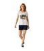 T-shirt Motif/style Photo Filandra Femme Blanc Regatta-2