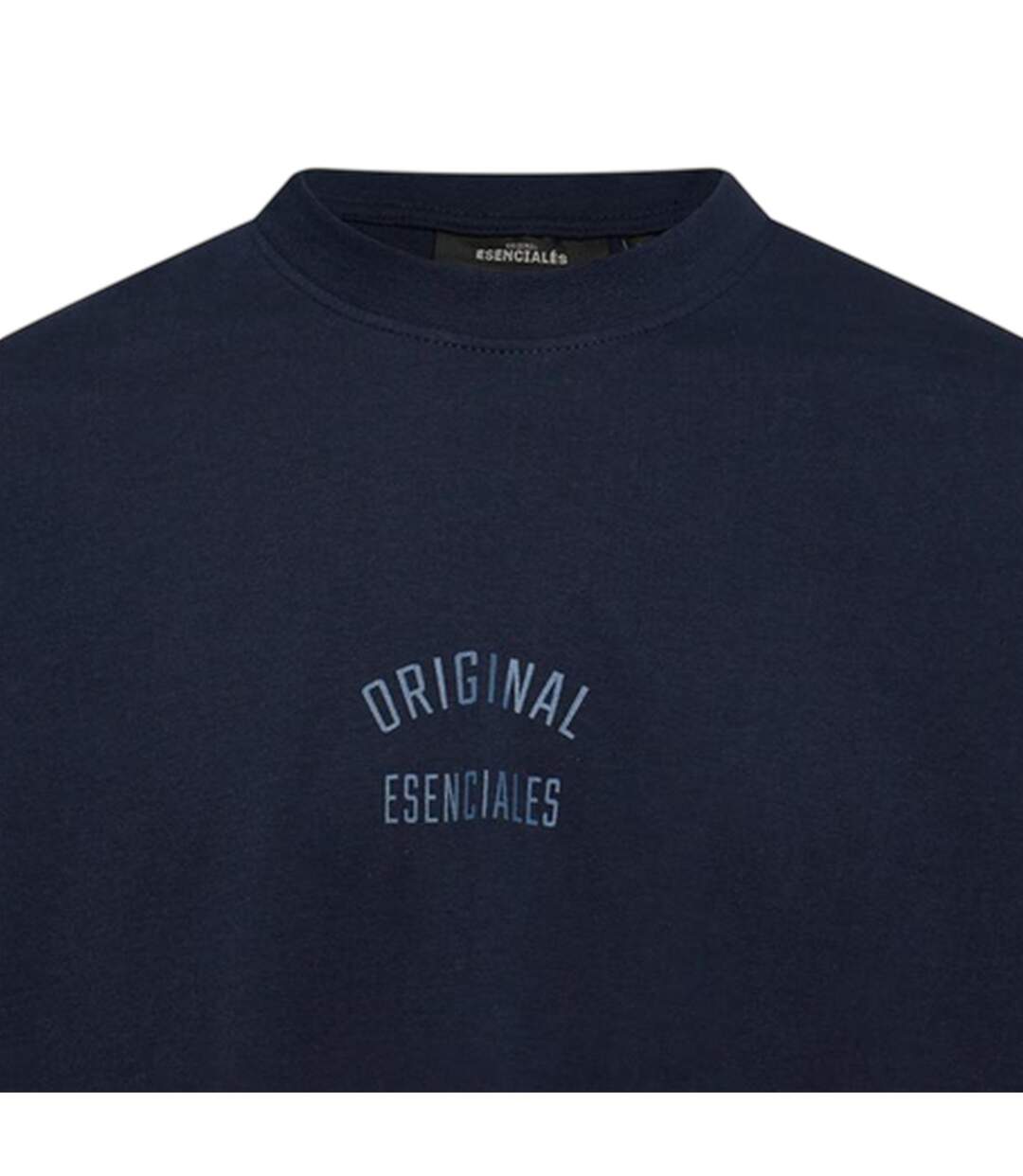 Mens Original Cotton T-shirt Navy Luke-3