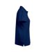 Polo Superior Femme Bleu Marine Promodoro-3