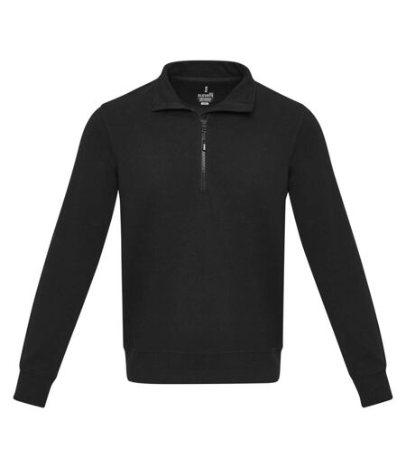 Unisex Adult Tin Recycled Aware Sweatshirt Solid Black Elevate NXT