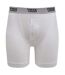 Duke London Mens Driver Boxer Shorts (Pack Of 3) (Black/White/Grey) - UTDC113-2