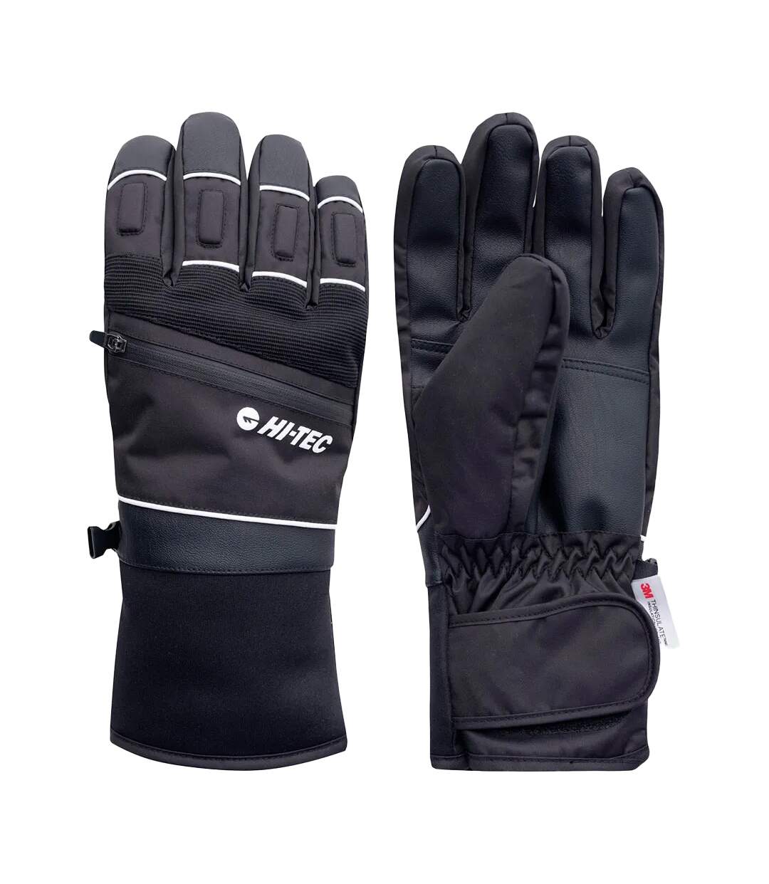 Gants Baksa Noir Hi-Tec-3