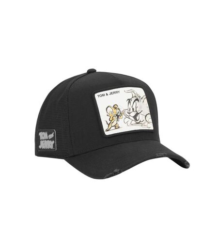 Casquette trucker premium avec filet effet bambou Tom & Jerry TAJ Capslab