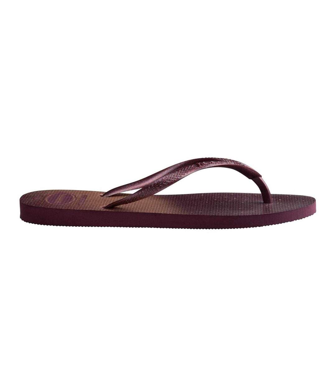 Tongs Motif/style À Pois Coupe Cintrée Femme Violet Havaianas-2