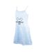 Chemise de Nuit Fantaisie HUMORISTIQUE 2821 BLEU-2