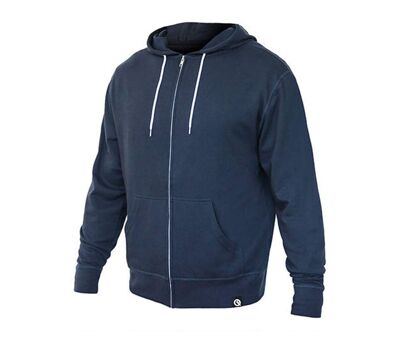 Veste sweat zippée à capuche - Femme - FL421 - bleu marine midnight