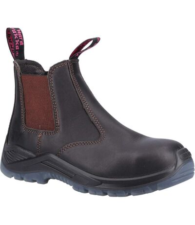 Bottines de sécurité banjo femme marron Hard Yakka