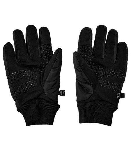 Gants De Ski Motif/style Matelassé Femme Noir Spyder