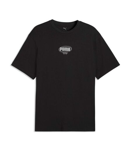 T-Shirt noir homme puma relaxed
