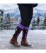 2 Pairs Ladies Thermal Ski Socks Cushioned Warm Winter Snowboarding Long Socks-4