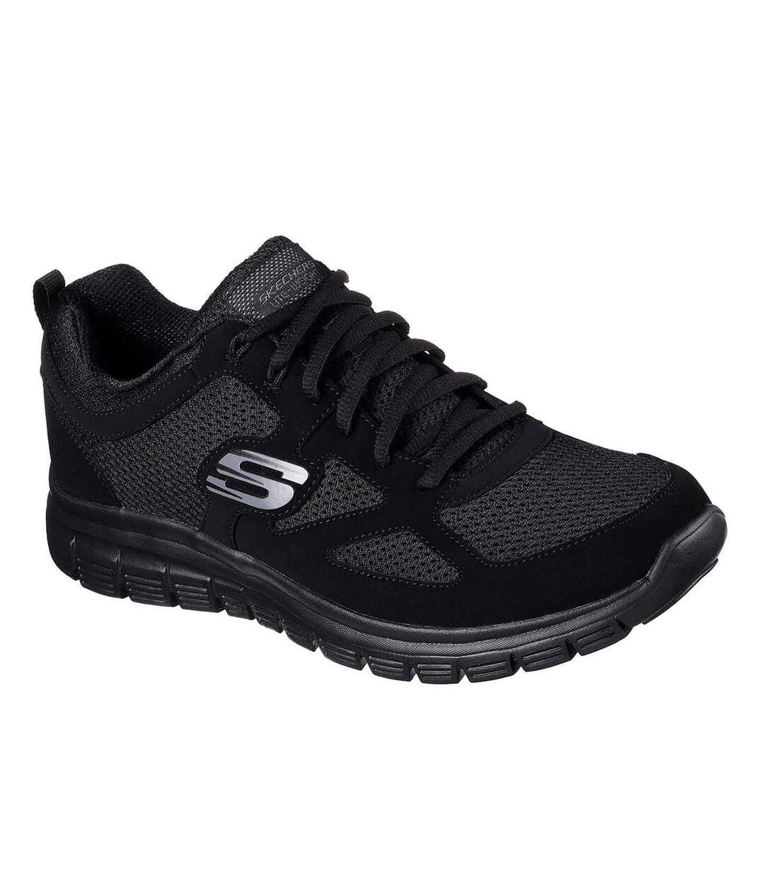 Baskets Burns Agoura Homme Noir Skechers-1