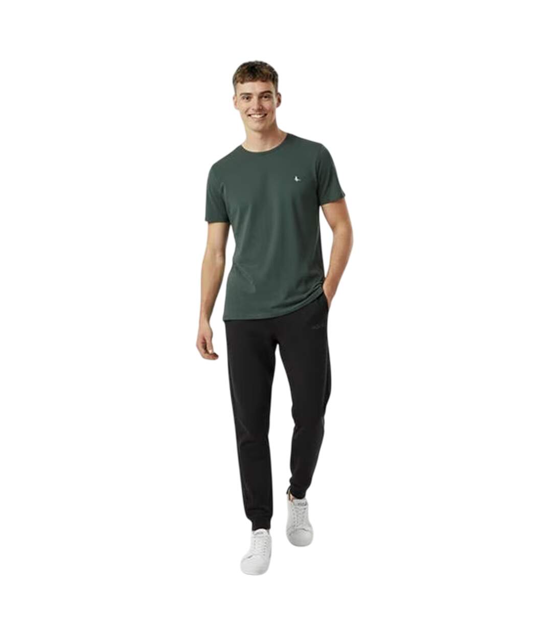Mens Straight Joggers Black Jack Wills-1