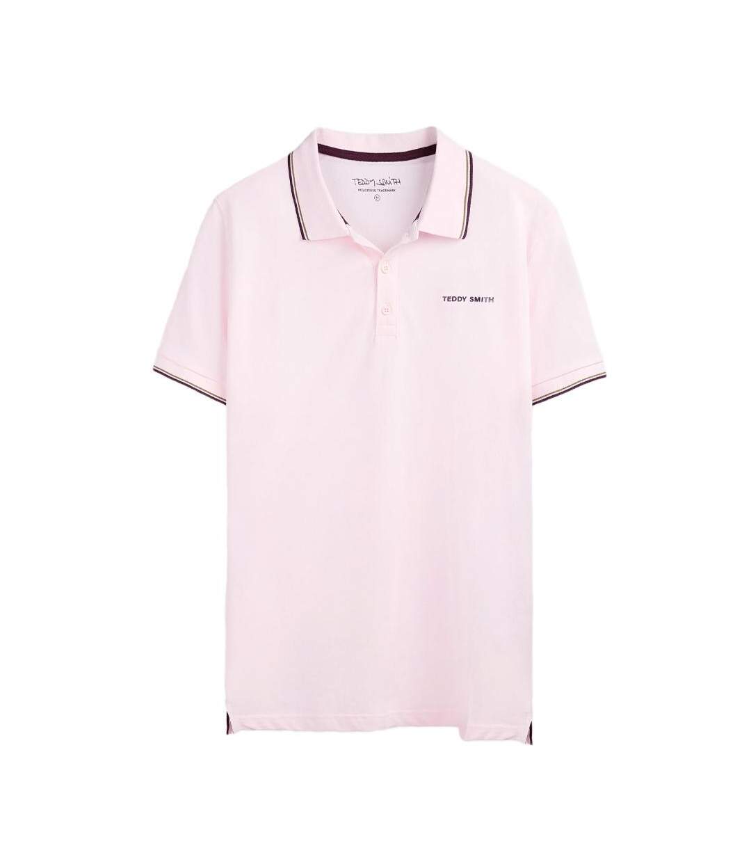 Polo rose homme teddy smith pasian 2 - 3xl-1