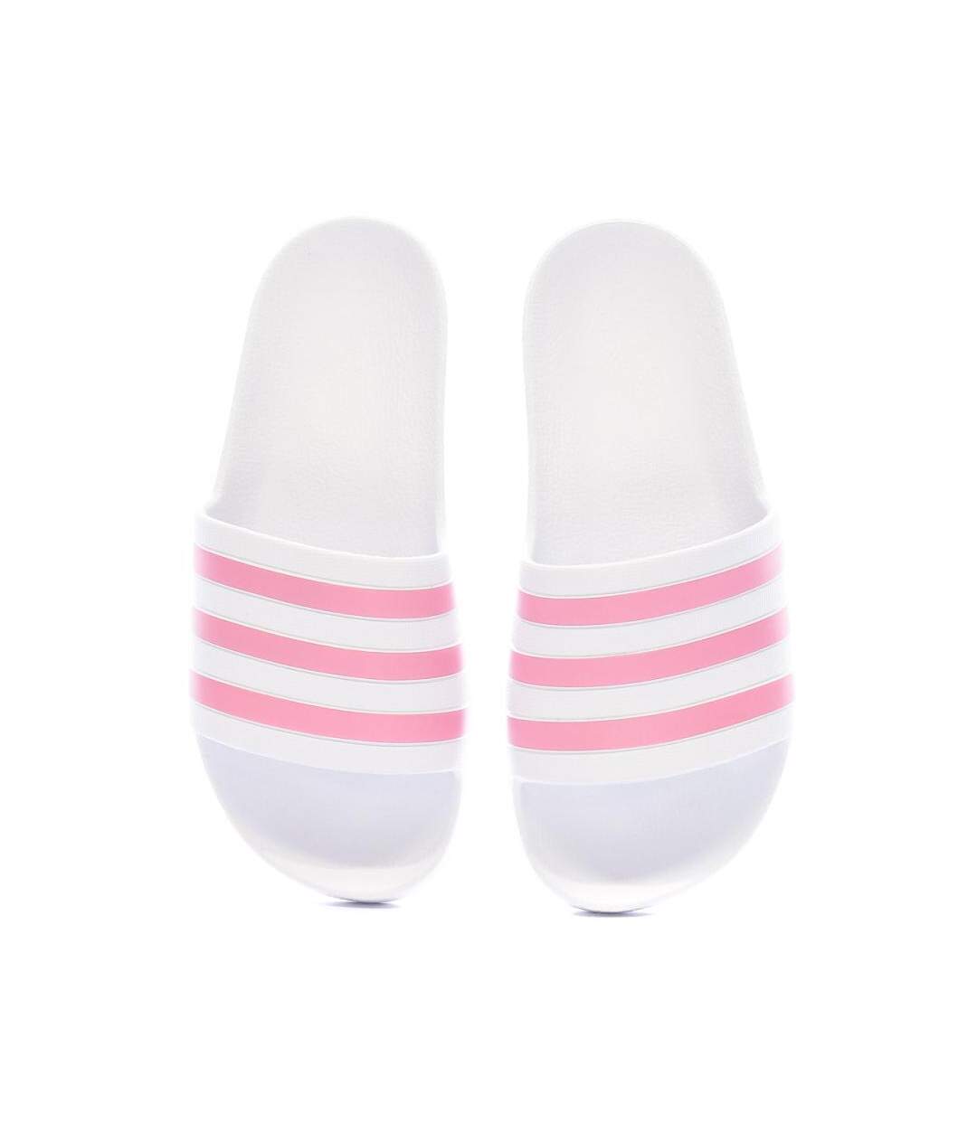 Claquettes blanche/rose mixte adidas adilette aqua - 42-2