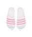 Claquettes blanche/rose mixte adidas adilette aqua - 42-2